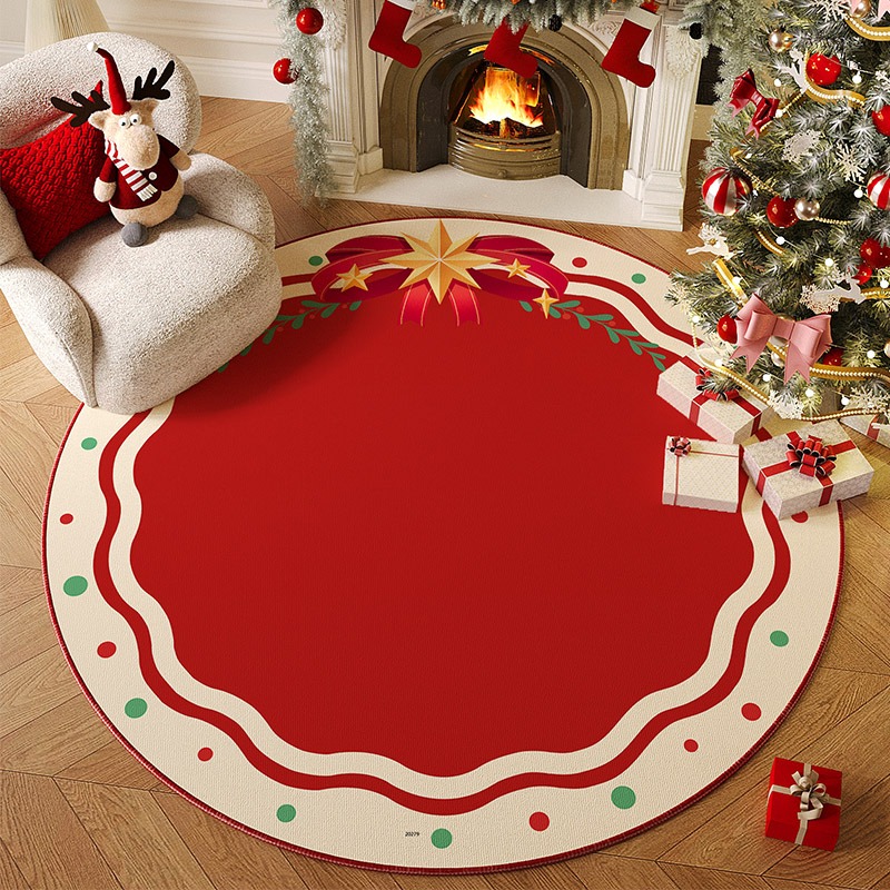 Home Decor Game Online - Tapis de salon rond antidérapant et