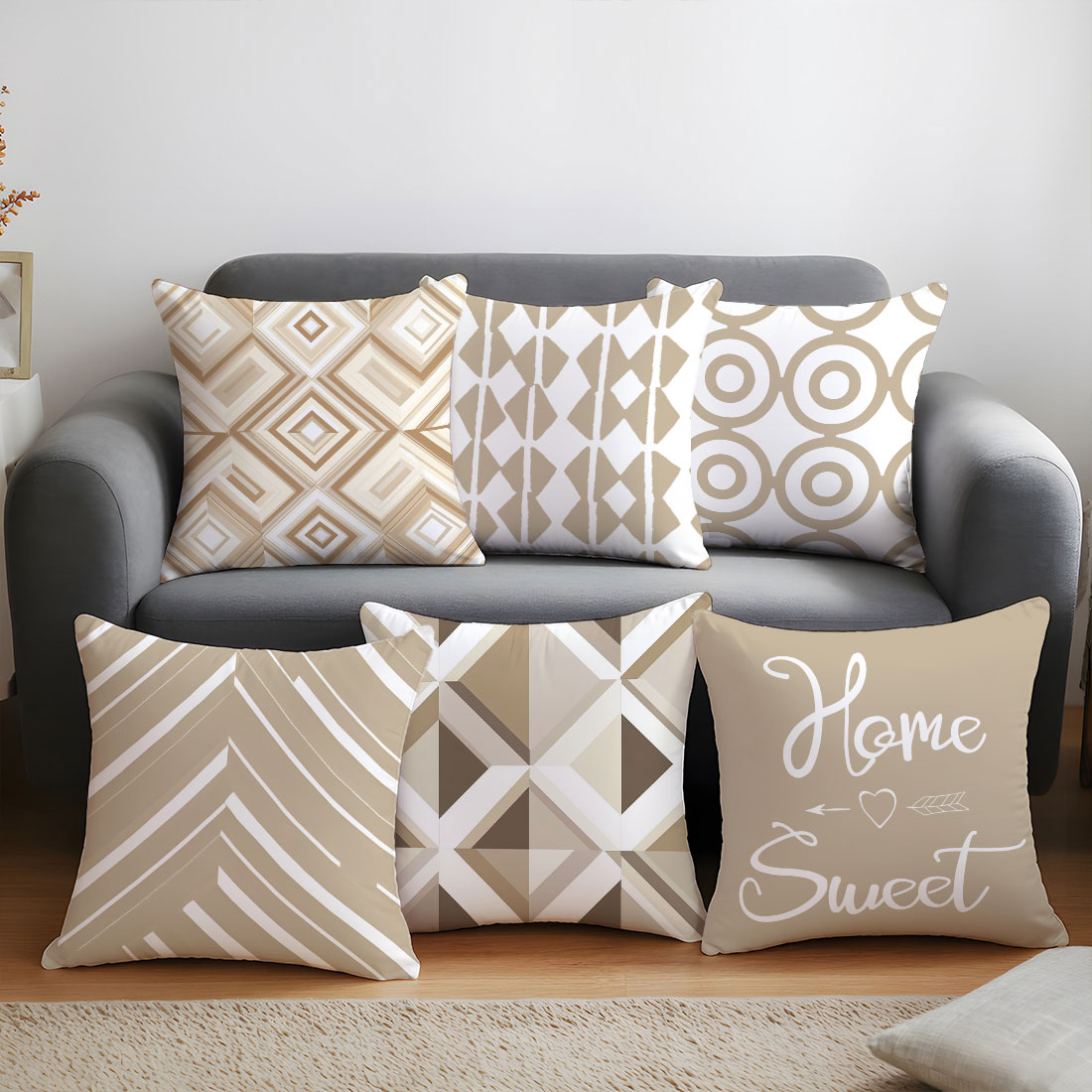 Home Decor Vector - Housse de coussin avec Illustration vectorielle