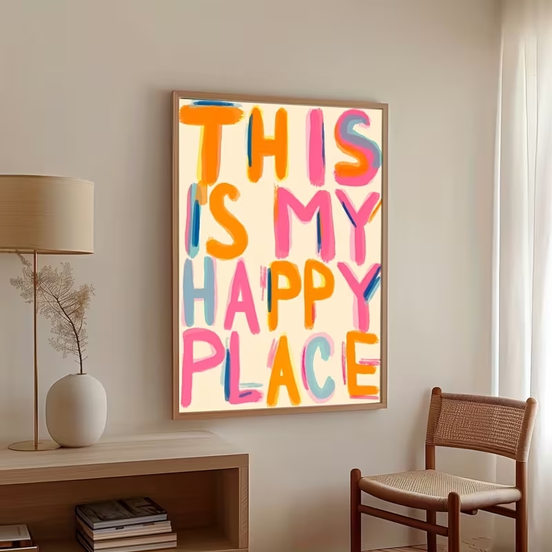 Home Decor Nepal - Impression sur toile de citations modernes