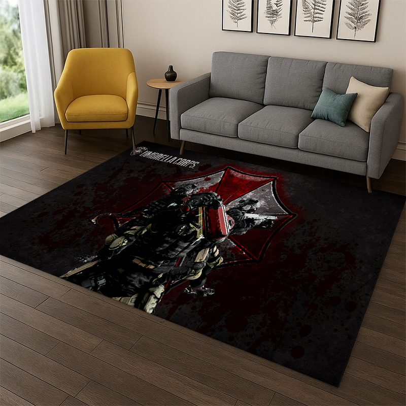Home Decor Game Online - Tapis de jeu 3D R-Resident Evil