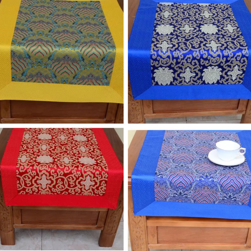 Home Decor Interior - Nappe en brocart de Style ethnique