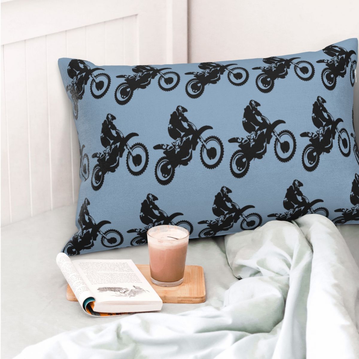 Home Decor Vector - Housse de coussin rectangulaire Moto X