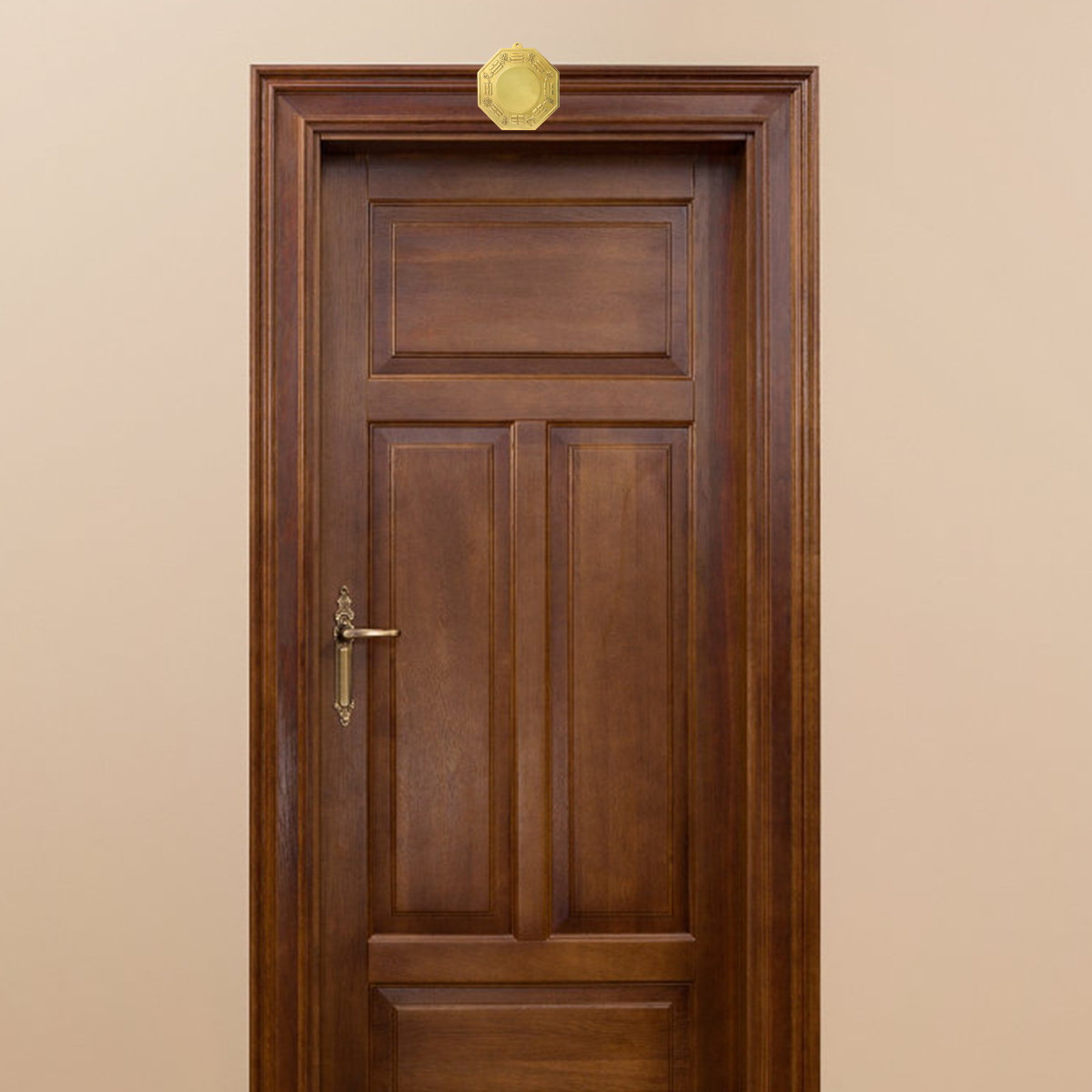 Home Decor Shop - Miroir Bagua en laiton, décoration en