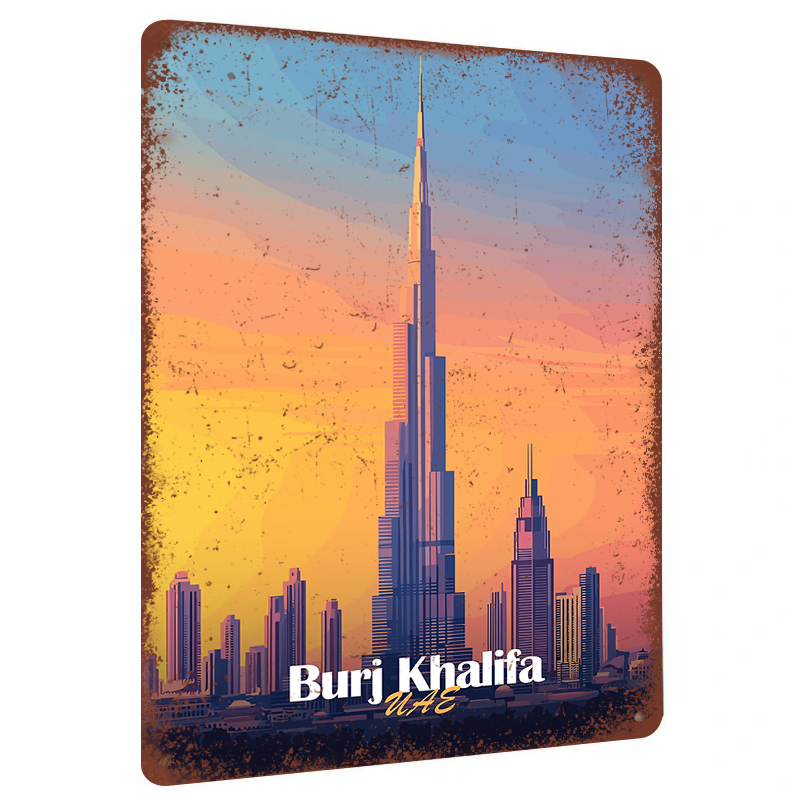 Home Decor Uae - Burj Khalifa – peinture murale en