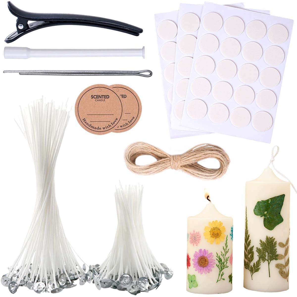 Scented Candle Set - Kit d'accessoires pour la fabrication de