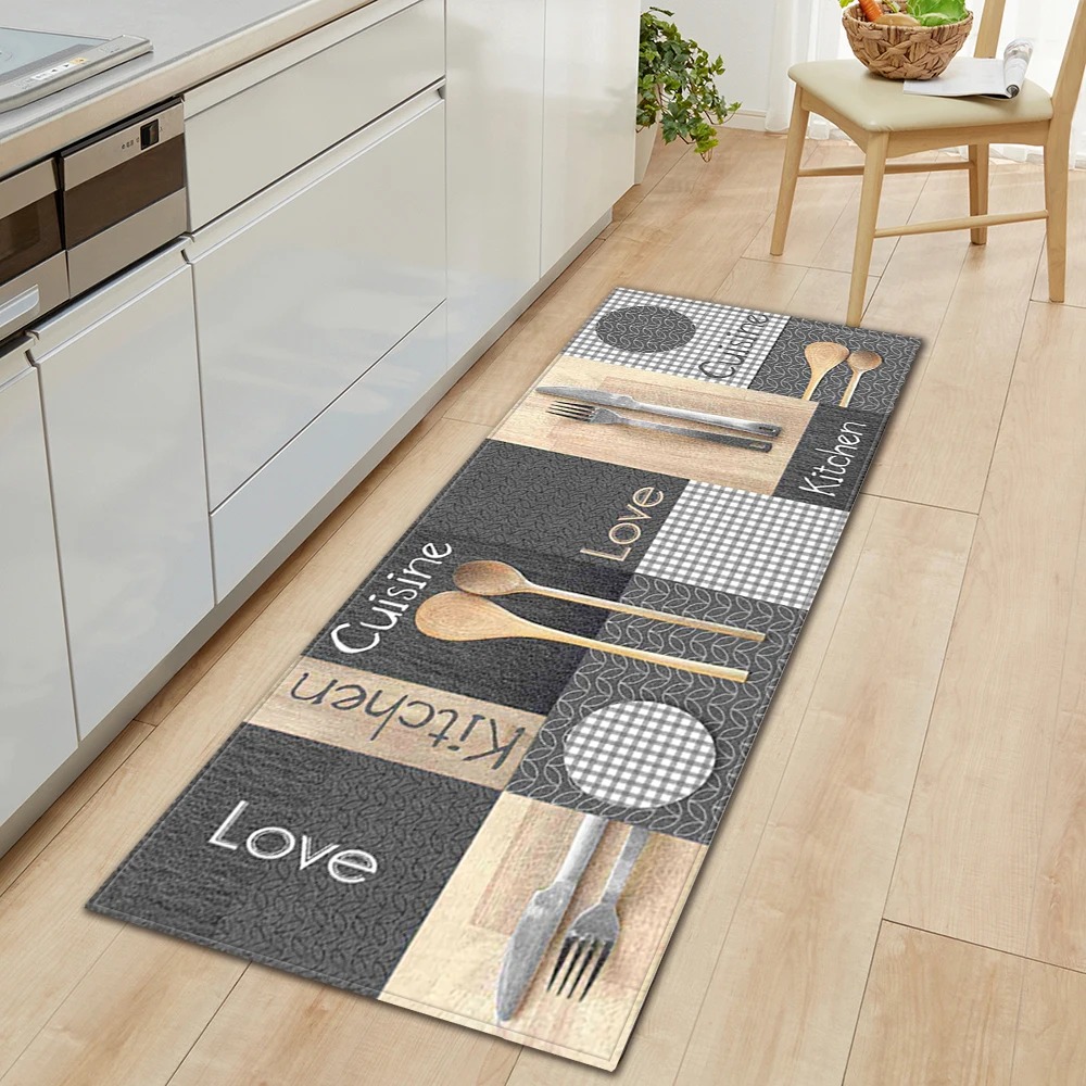 Home Decor Game Online - Tapis de sol de cuisine antidérapant,