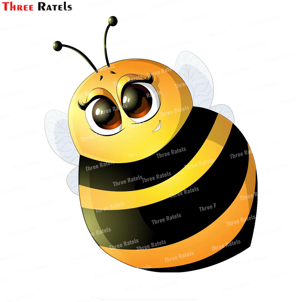 Home Decor Vector - Trois Ratels L13 belle abeille mignonne