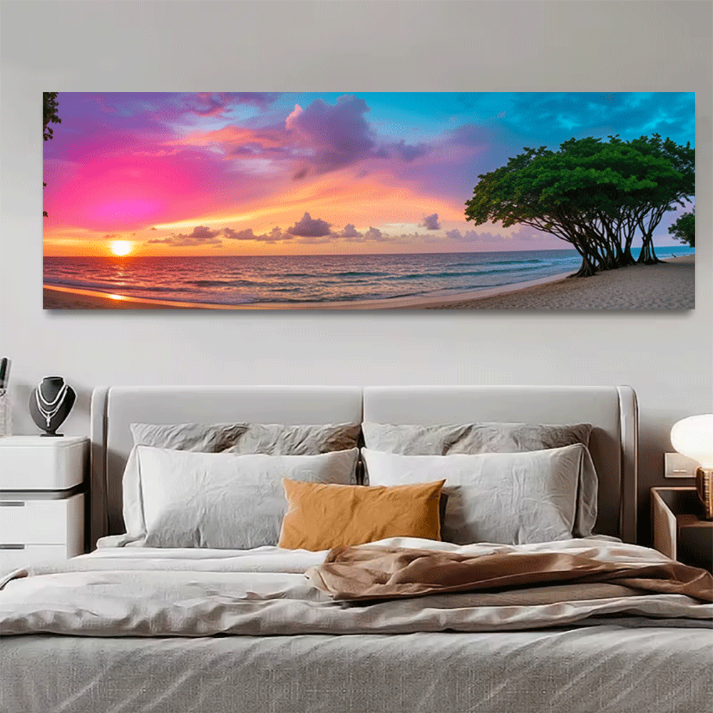 Home Decor Interior - Affiche sur toile sans cadre, paysage