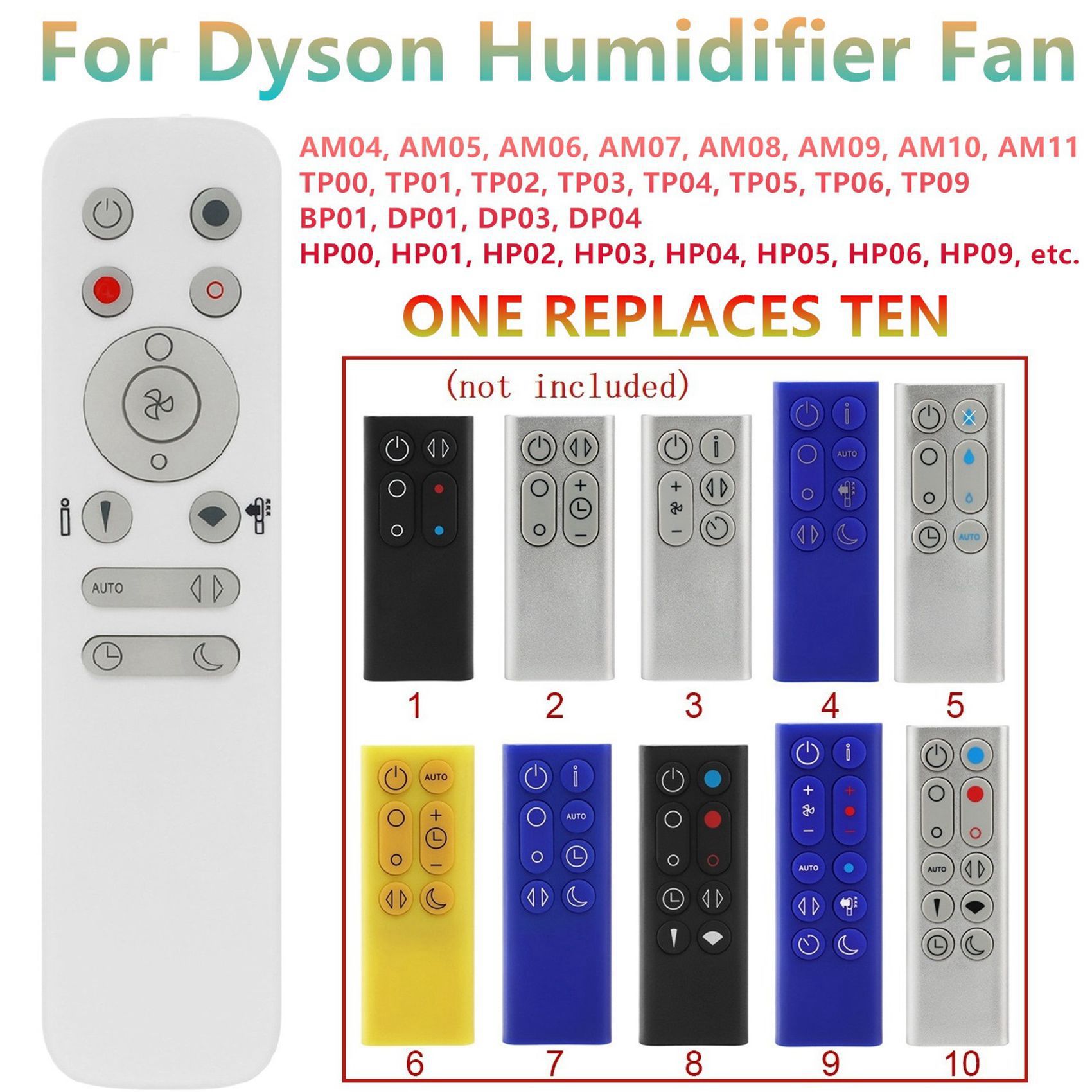 Télécommande 10 en 1 pour humi - Dyson Fan Am07 avis et prix