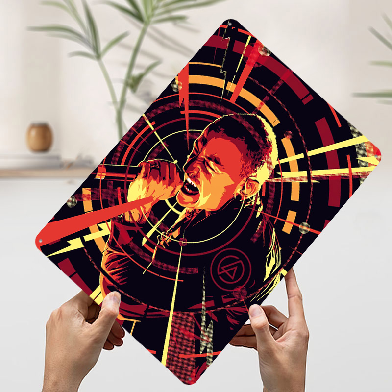 Affiche en métal avec art vect - Home Decor Vector avis et prix