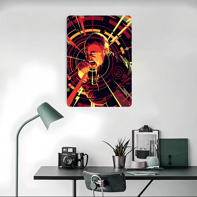 Affiche en métal avec art vect - Home Decor Vector avis et prix