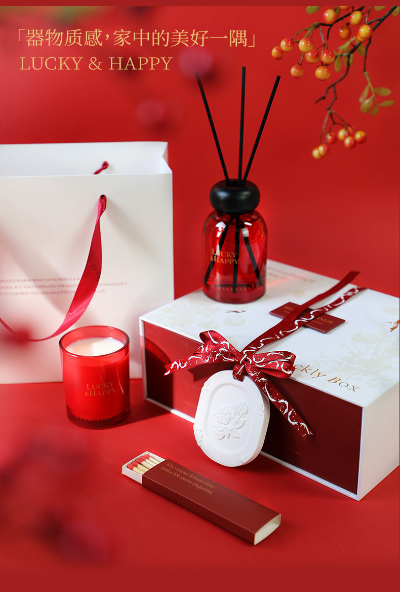 Coffret cadeau de bougies parf - Scented Candle Set avis et prix
