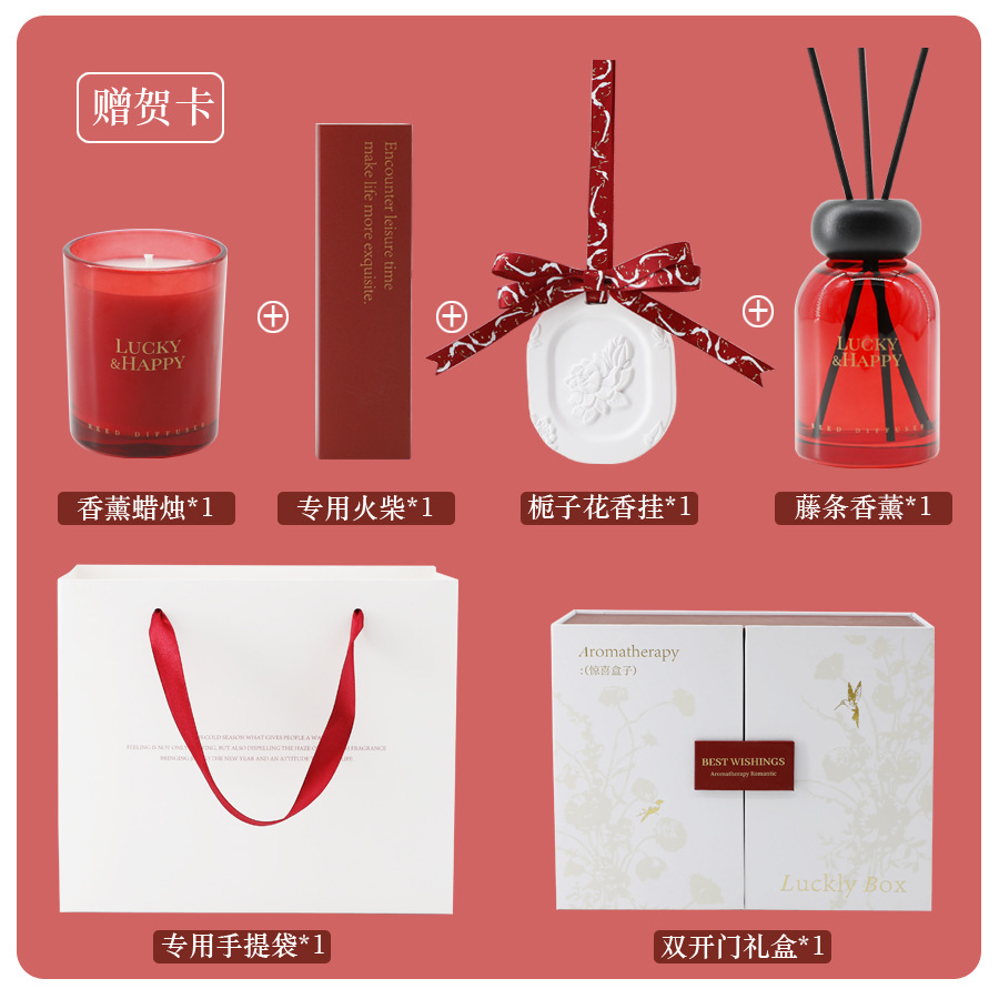 Coffret cadeau de bougies parf - Scented Candle Set avis et prix