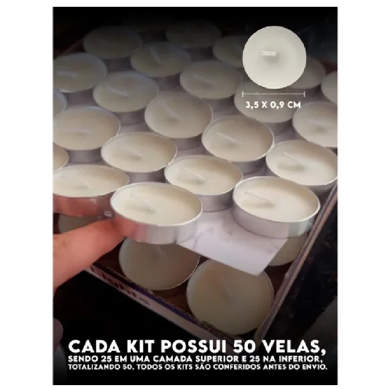 50 bougies en paraffine avec s - Scented Candle Set avis et prix