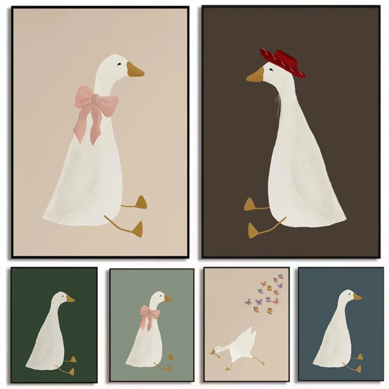 Arc rose chapeau d'oie mère ca - Home Decor Duck avis et prix