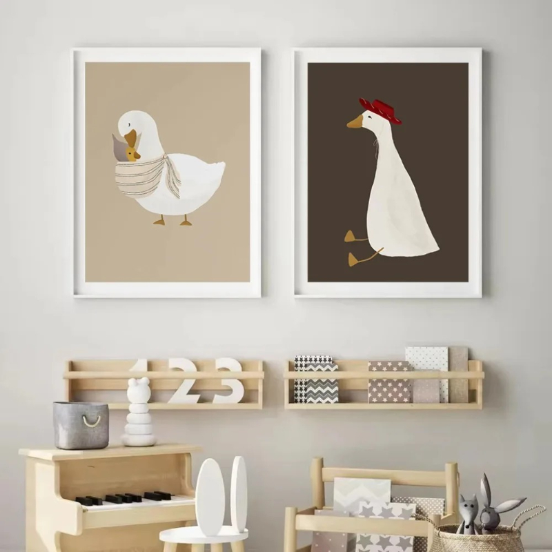 Arc rose chapeau d'oie mère ca - Home Decor Duck avis et prix