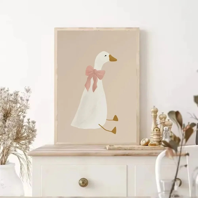Arc rose chapeau d'oie mère ca - Home Decor Duck avis et prix