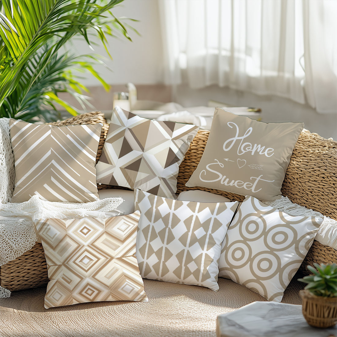 Housse de coussin avec Illustr - Home Decor Vector avis et prix