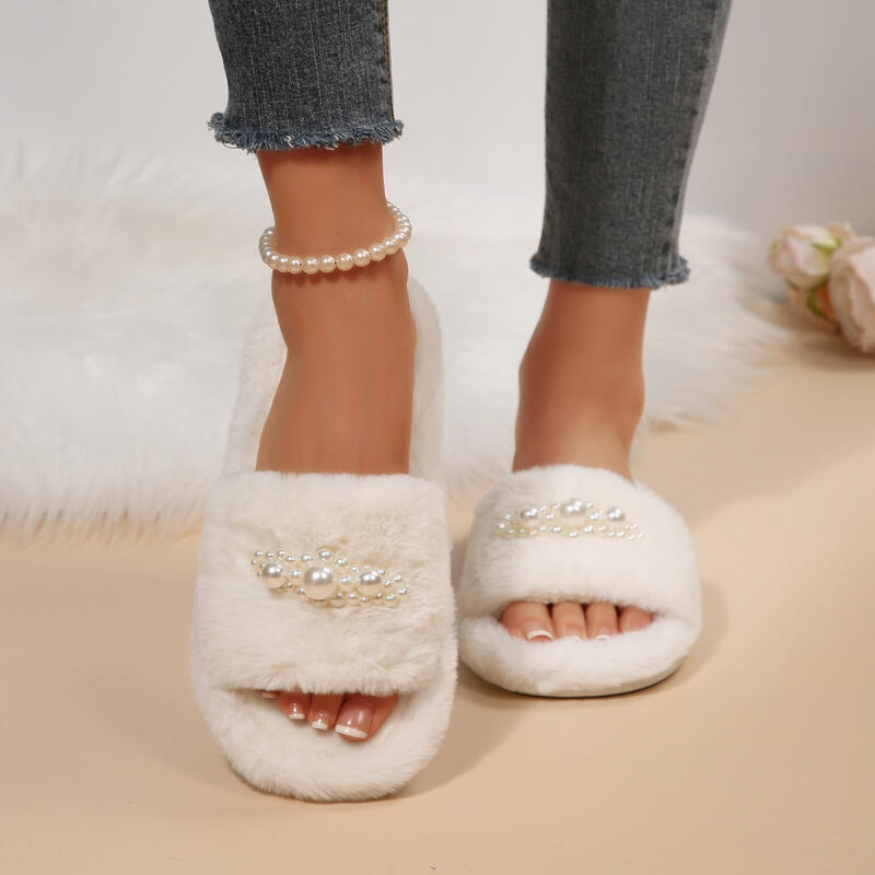 Chaussons d'intérieur élégants - Home Decor White avis et prix