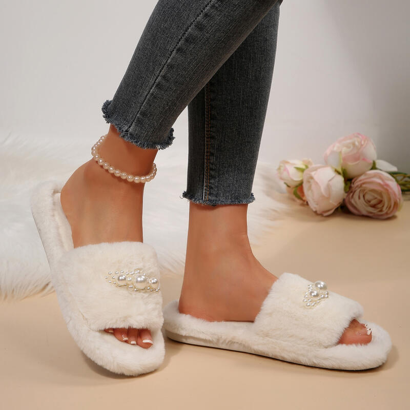 Chaussons d'intérieur élégants - Home Decor White avis et prix