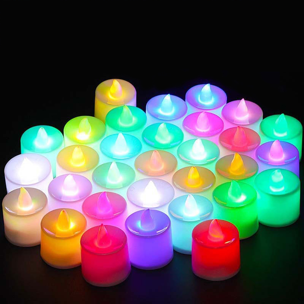 12 pièces Mini bougies LED, bo - Home Decor White avis et prix
