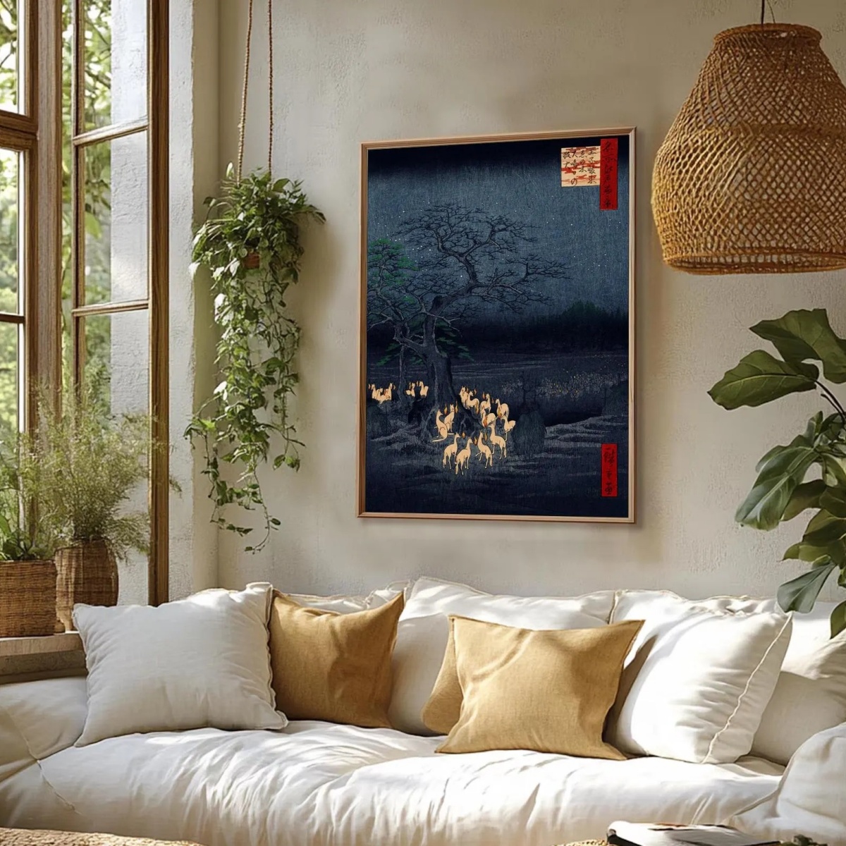 Affiche imprimée sur toile de  - Home Decor Japandi Style avis et prix