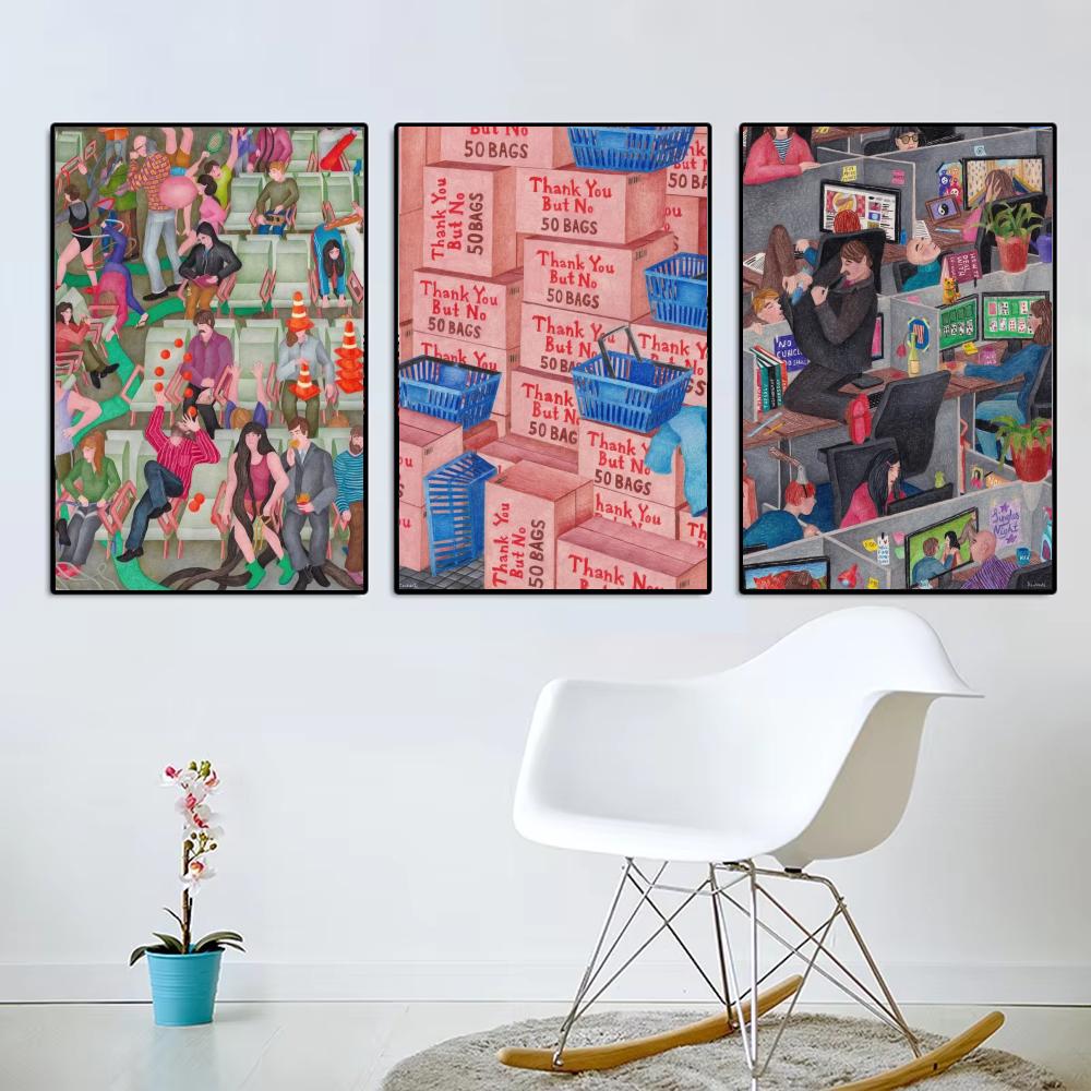Affiche abstraite Daukante sty - Home Decor Japandi Style avis et prix