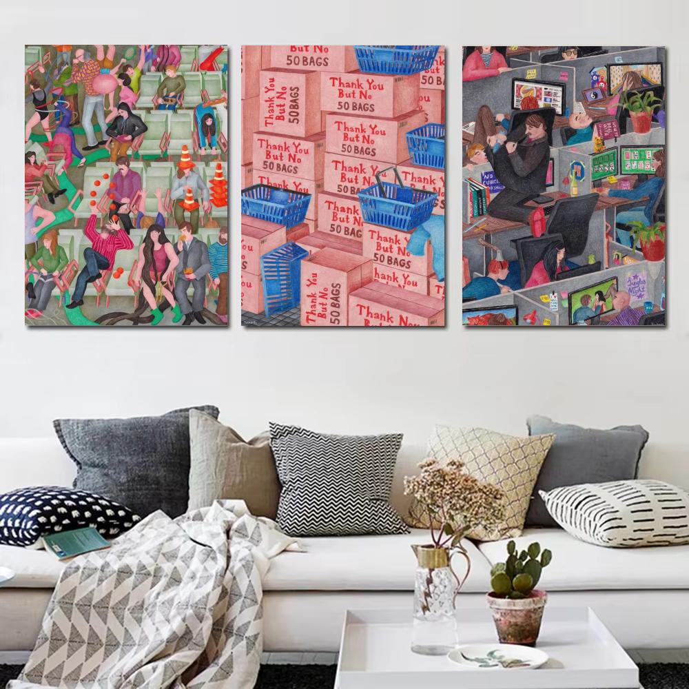 Affiche abstraite Daukante sty - Home Decor Japandi Style avis et prix
