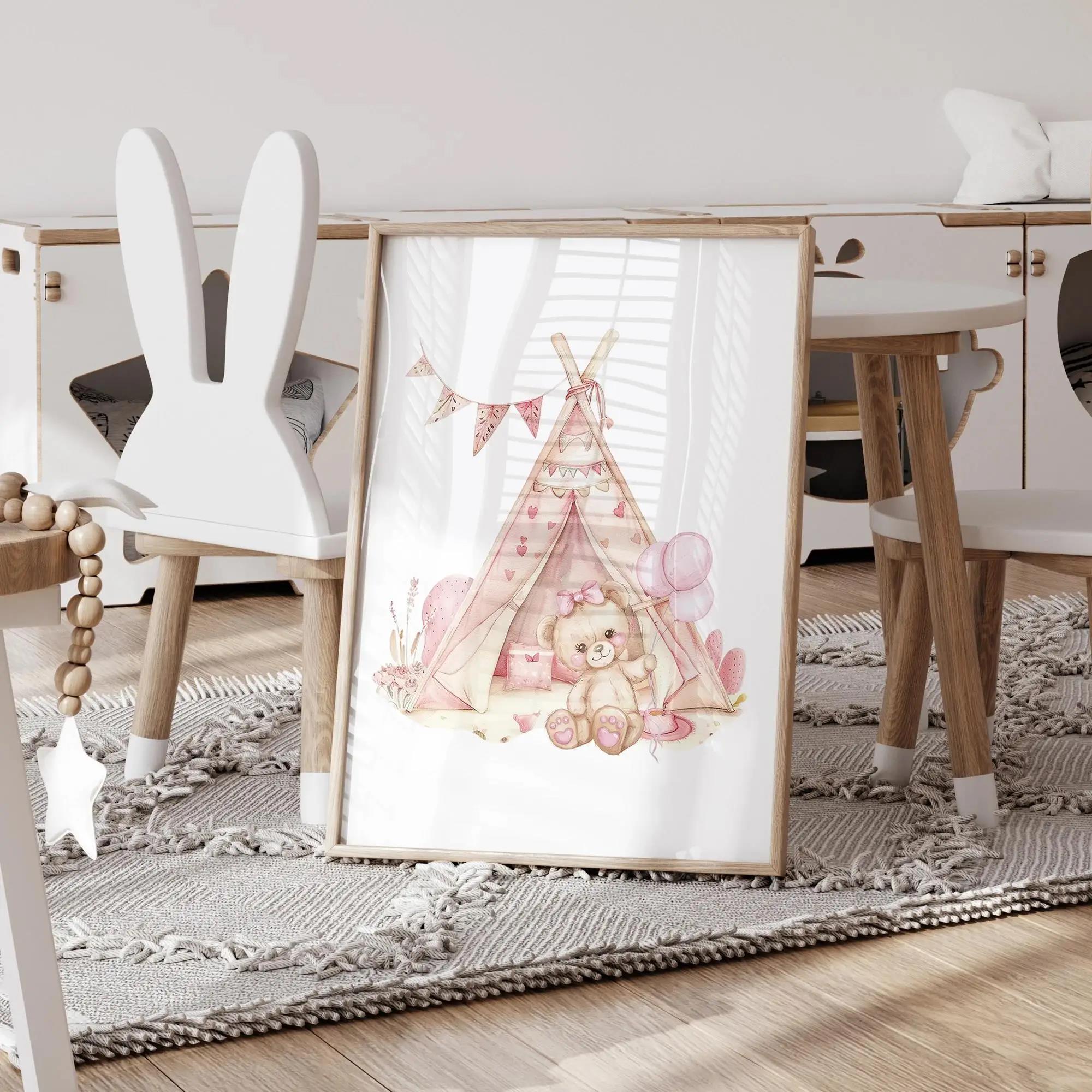Carrousel ours de rêve rose, t - Home Decor Nepal avis et prix