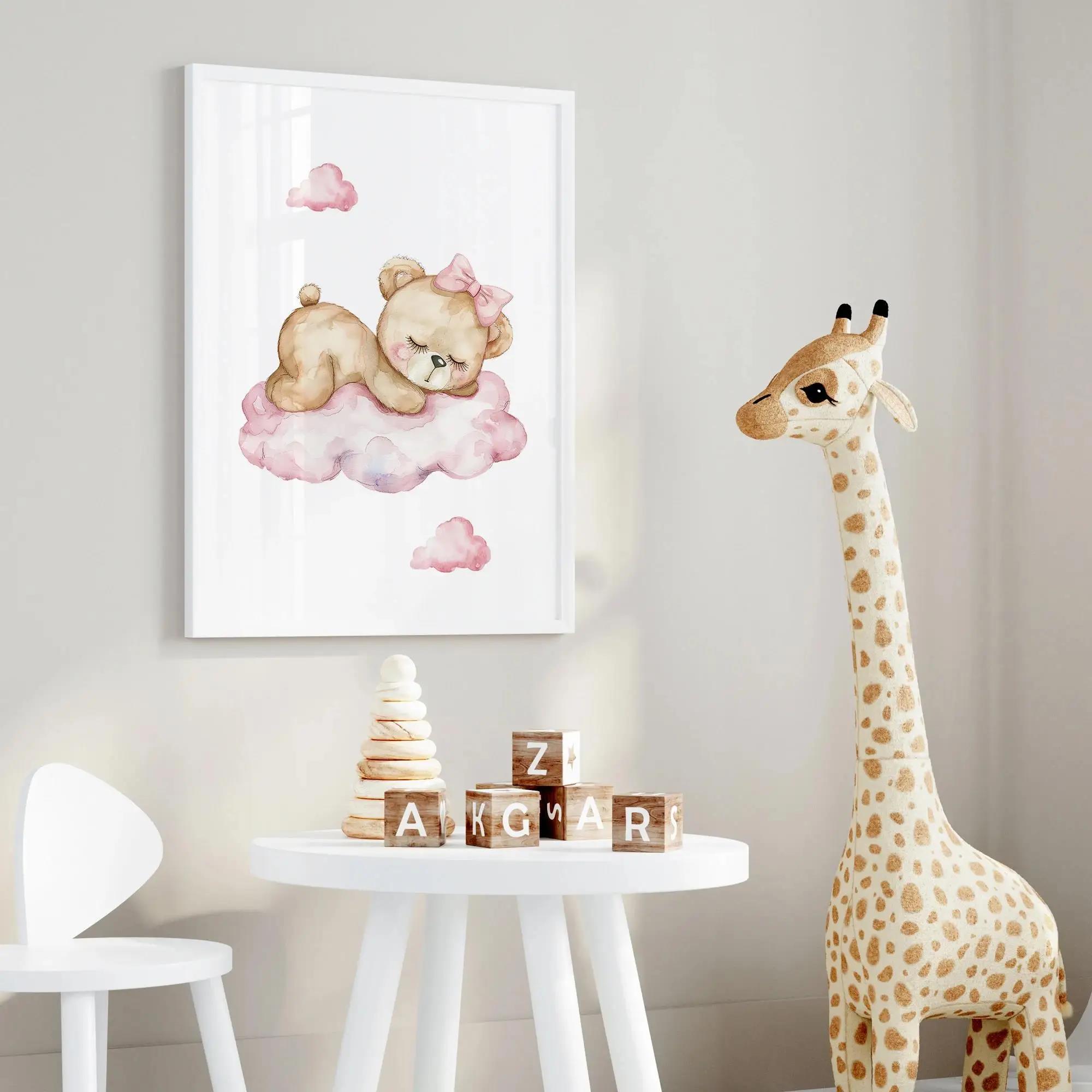 Carrousel ours de rêve rose, t - Home Decor Nepal avis et prix