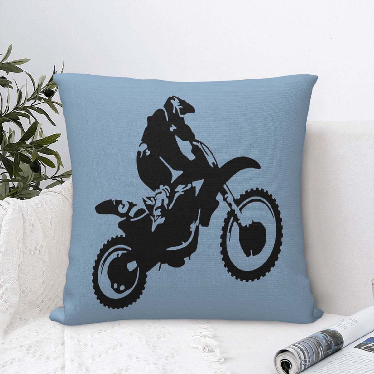 Moto X Dirt Bike Monotone Art  - Home Decor Vector avis et prix