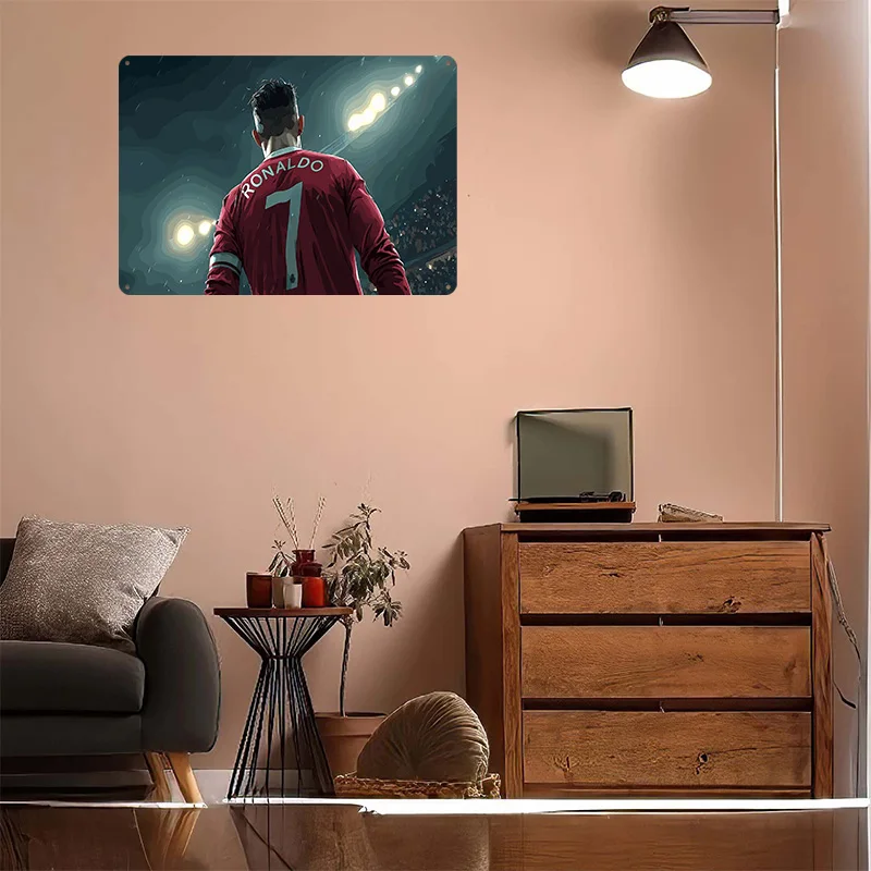 Affiche en métal 3D légèrement - Home Decor Vector avis et prix