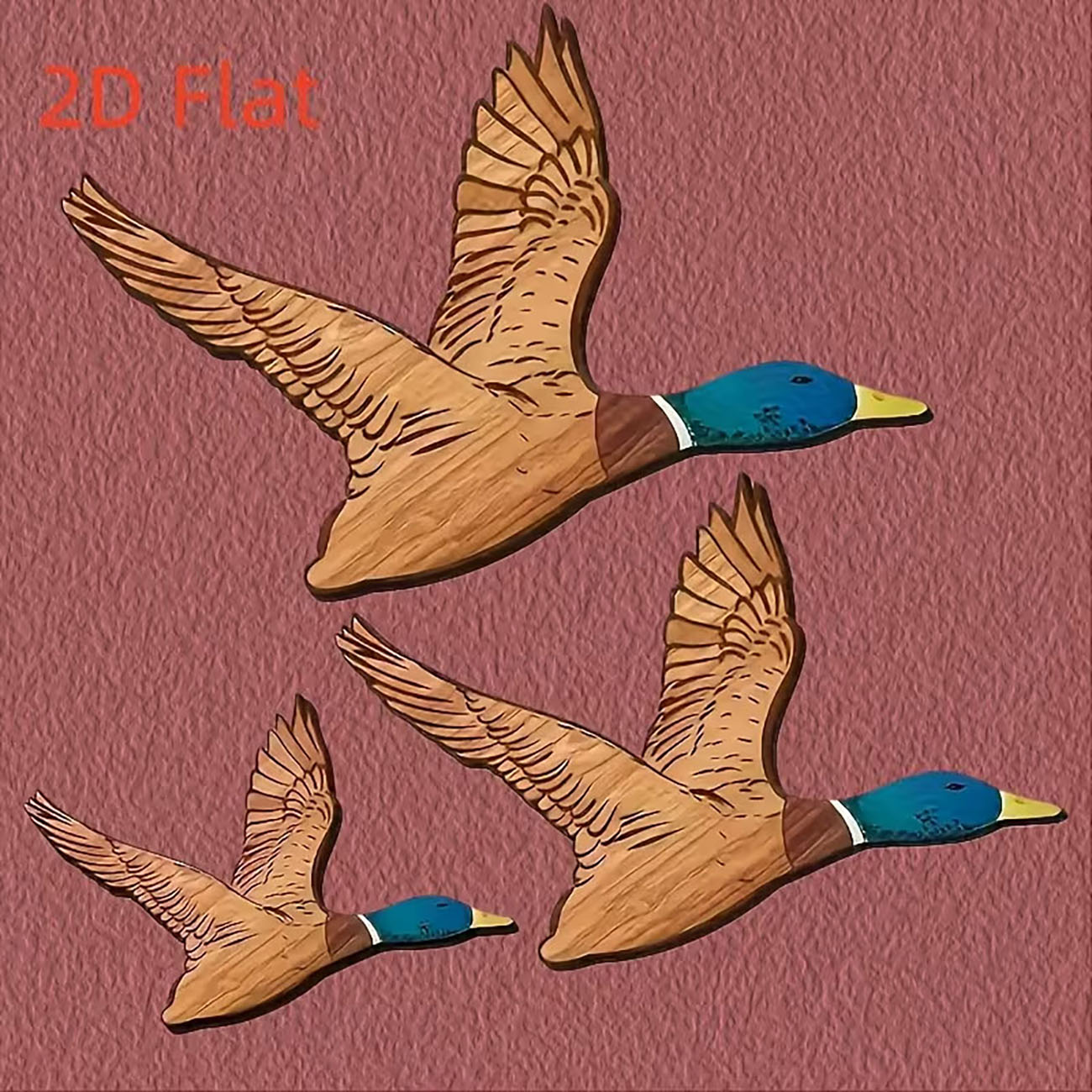 Décoration murale en bois de c - Home Decor Duck avis et prix