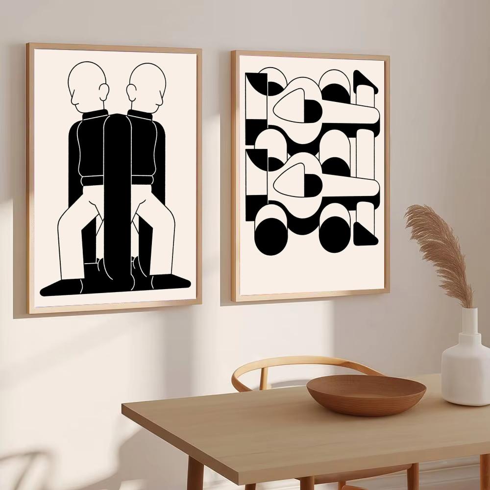 Affiche abstraite classique st - Home Decor Japandi Style avis et prix