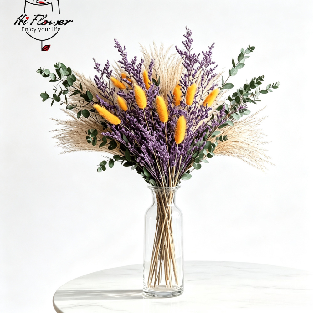 Bouquet de fleurs séchées natu - Dried Flower Bouquet avis et prix