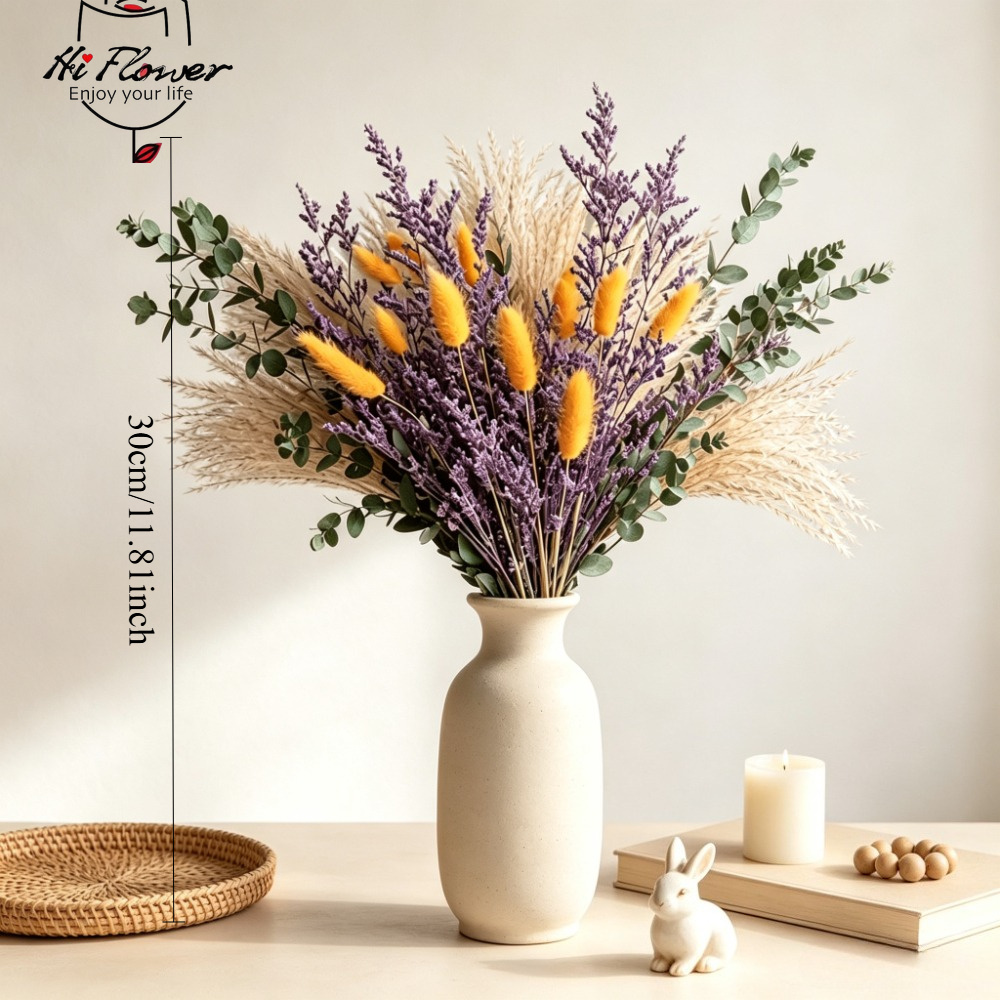 Bouquet de fleurs séchées natu - Dried Flower Bouquet avis et prix