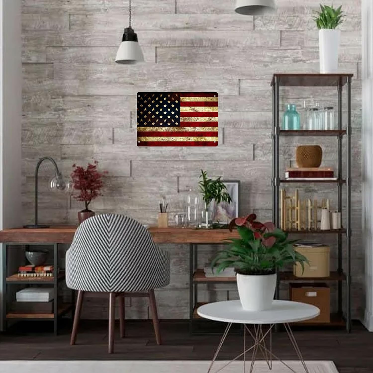 Plaque murale vintage en métal - Home Decor Shop avis et prix