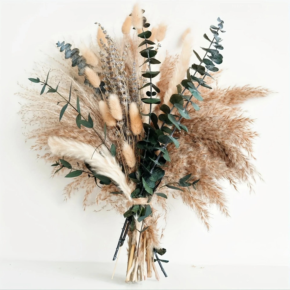 Bouquet de fleurs séchées natu - Dried Flower Bouquet avis et prix