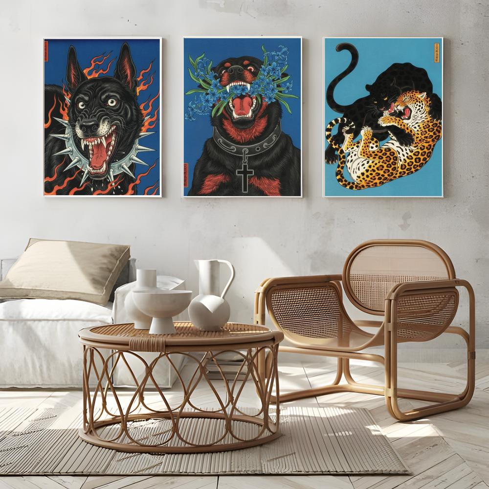 Peinture calligraphique style  - Home Decor Japandi Style avis et prix