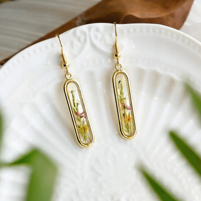 Boucles d'oreilles uniques en  - Dried Flower Bouquet avis et prix