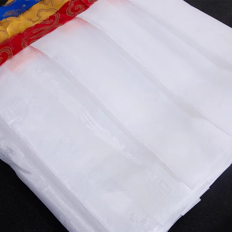 Rideau de Style tibétain blanc - Home Decor White avis et prix