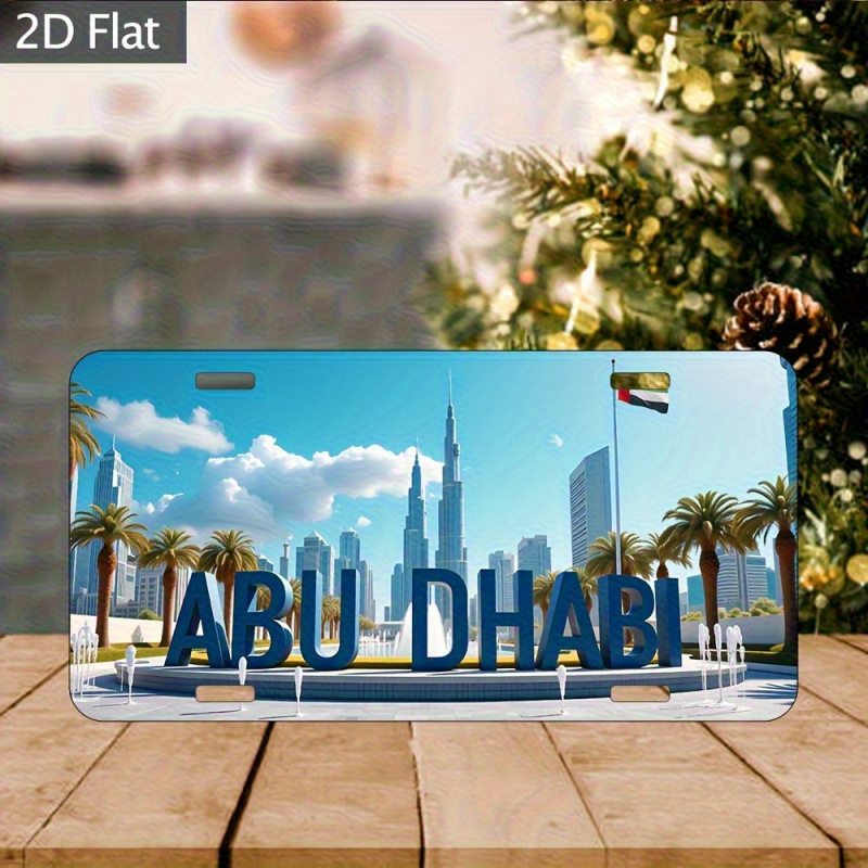Plaque d'immatriculation vinta - Home Decor Uae avis et prix