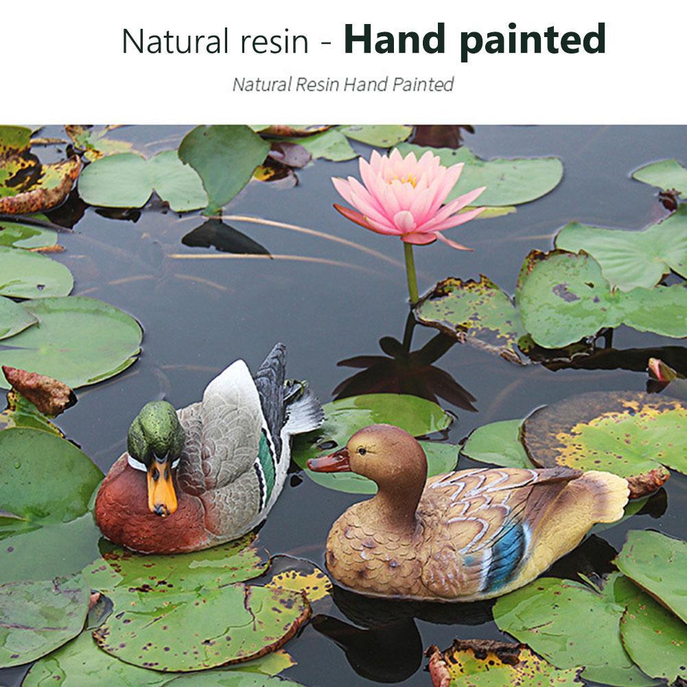 Statue de canard mandarin en r - Home Decor Duck avis et prix