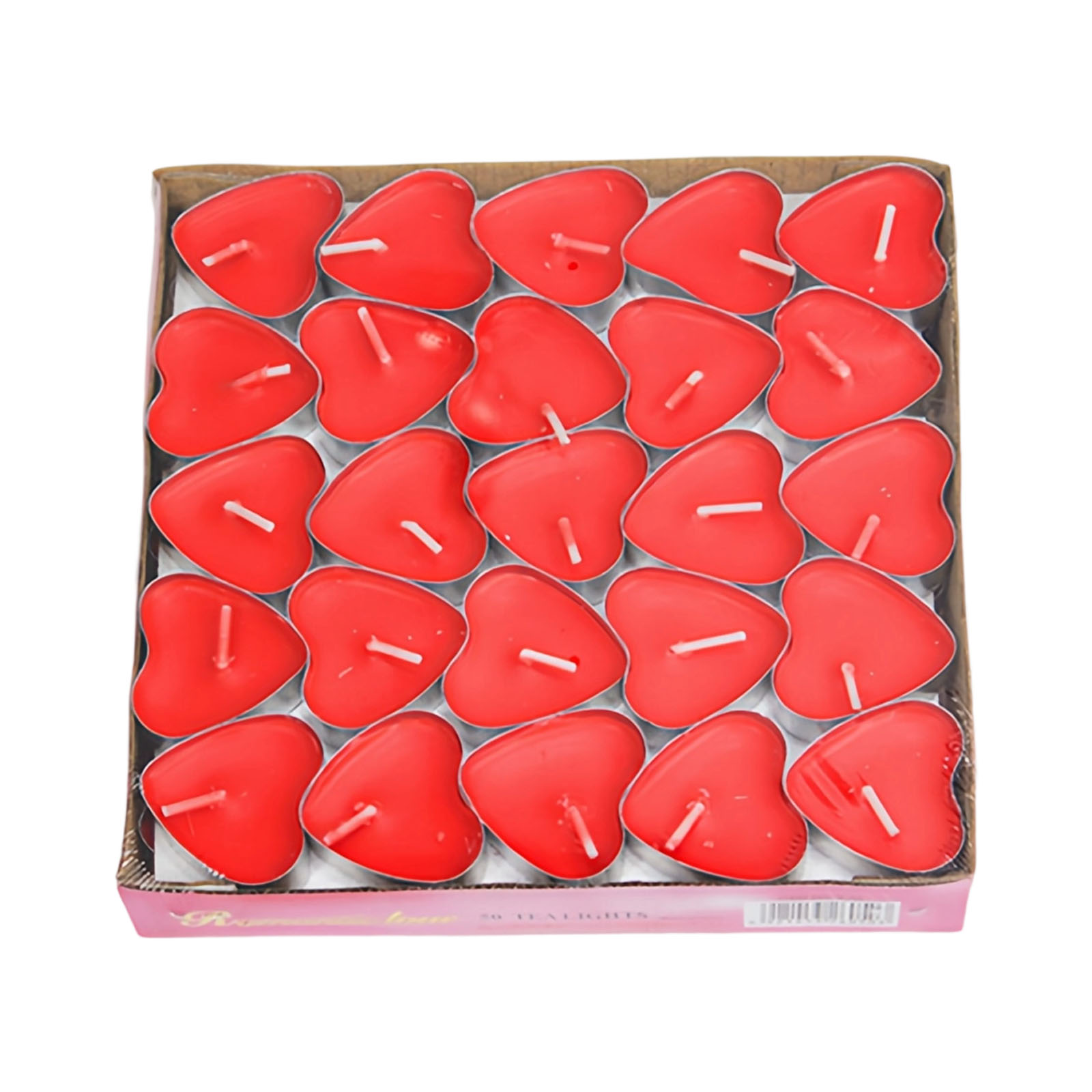 Bougies en forme de cœur, 50 p - Scented Candle Set avis et prix