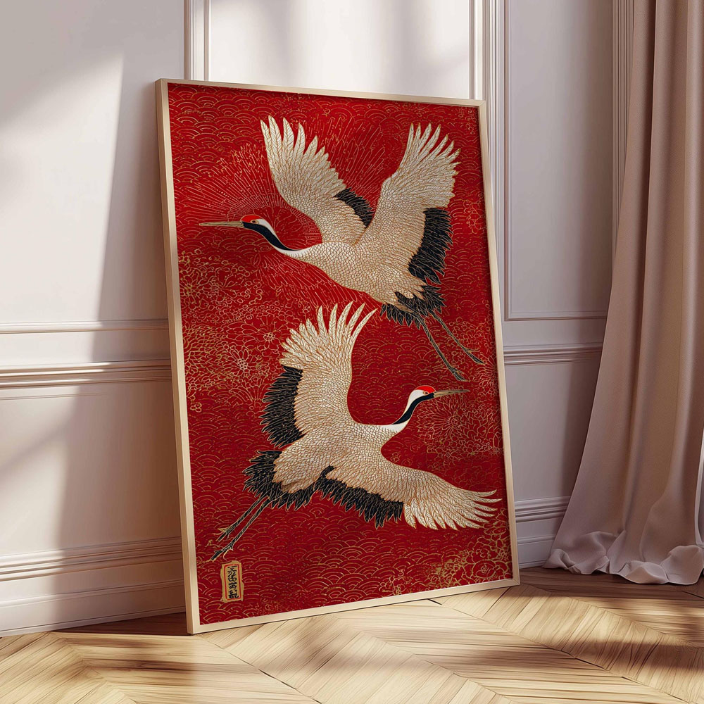 Affiche imprimée sur toile de  - Home Decor Japandi Style avis et prix