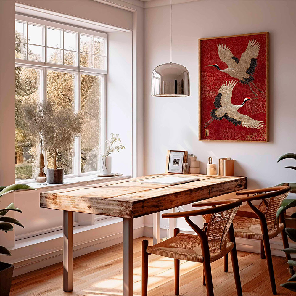 Affiche imprimée sur toile de  - Home Decor Japandi Style avis et prix