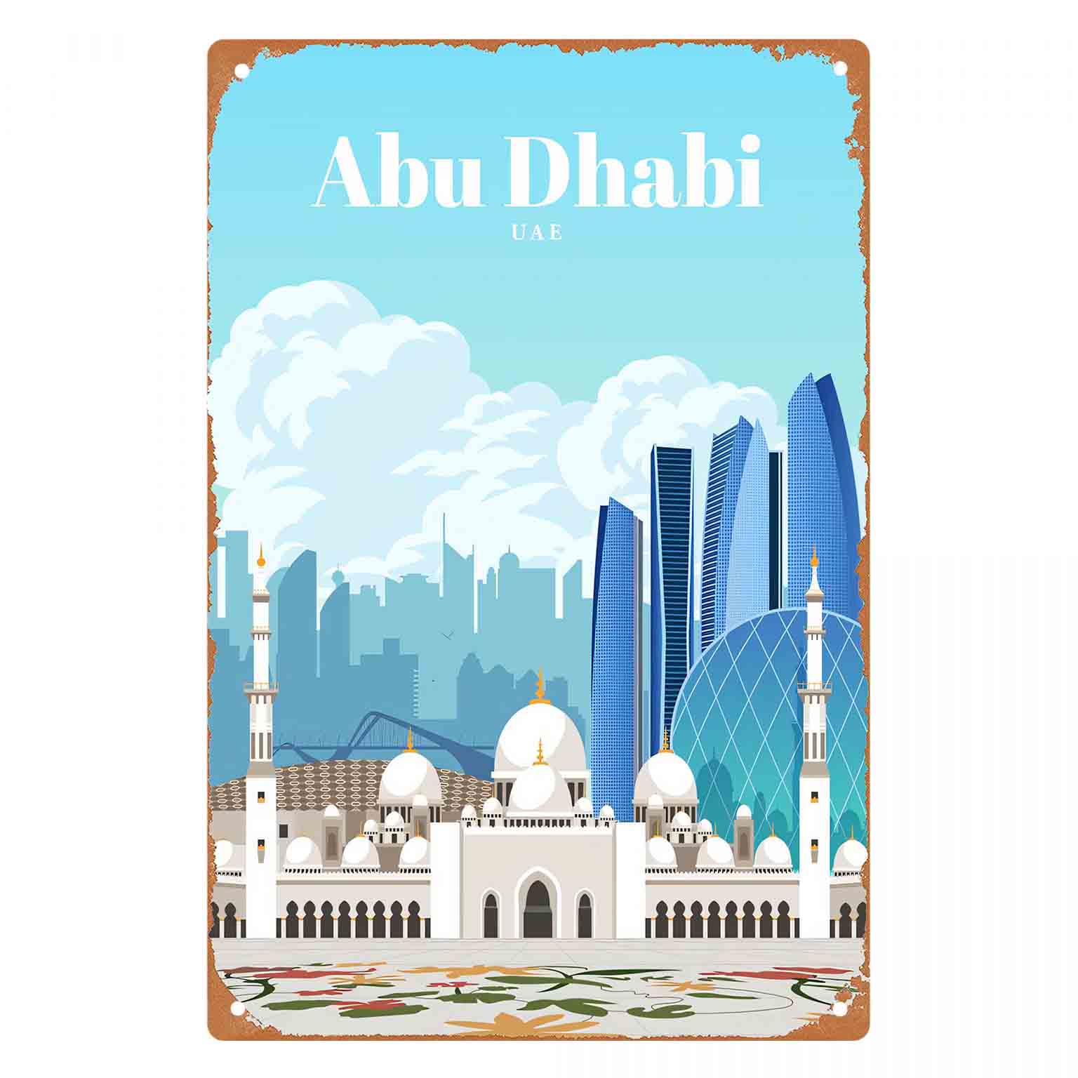 Décoration murale en métal 2D  - Home Decor Uae avis et prix